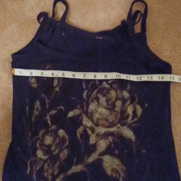 💙🏍ride Forever floral tank top Medium size - Picture 5 of 7